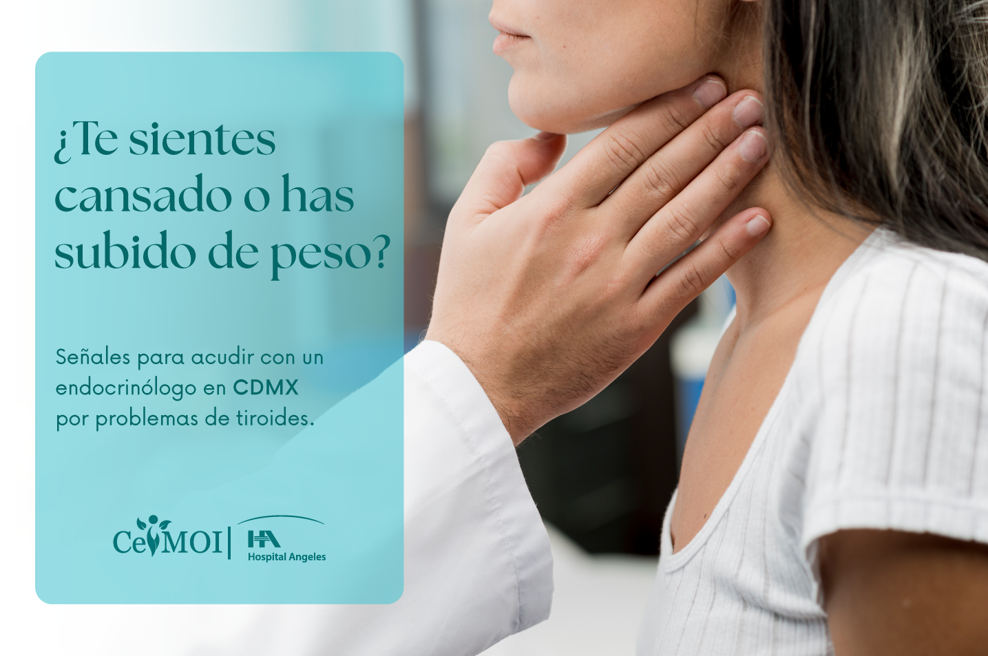 ¿Te sientes cansado o has subido de peso? Señales para acudir con un endocrinólogo en CDMX